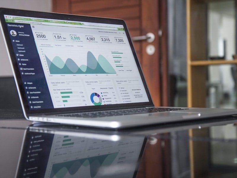 Analyst reviewing dashboards for a special-situations investment
